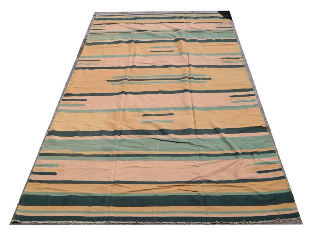 COTTON INDIAN DHURRIE RUG (1 of 3)