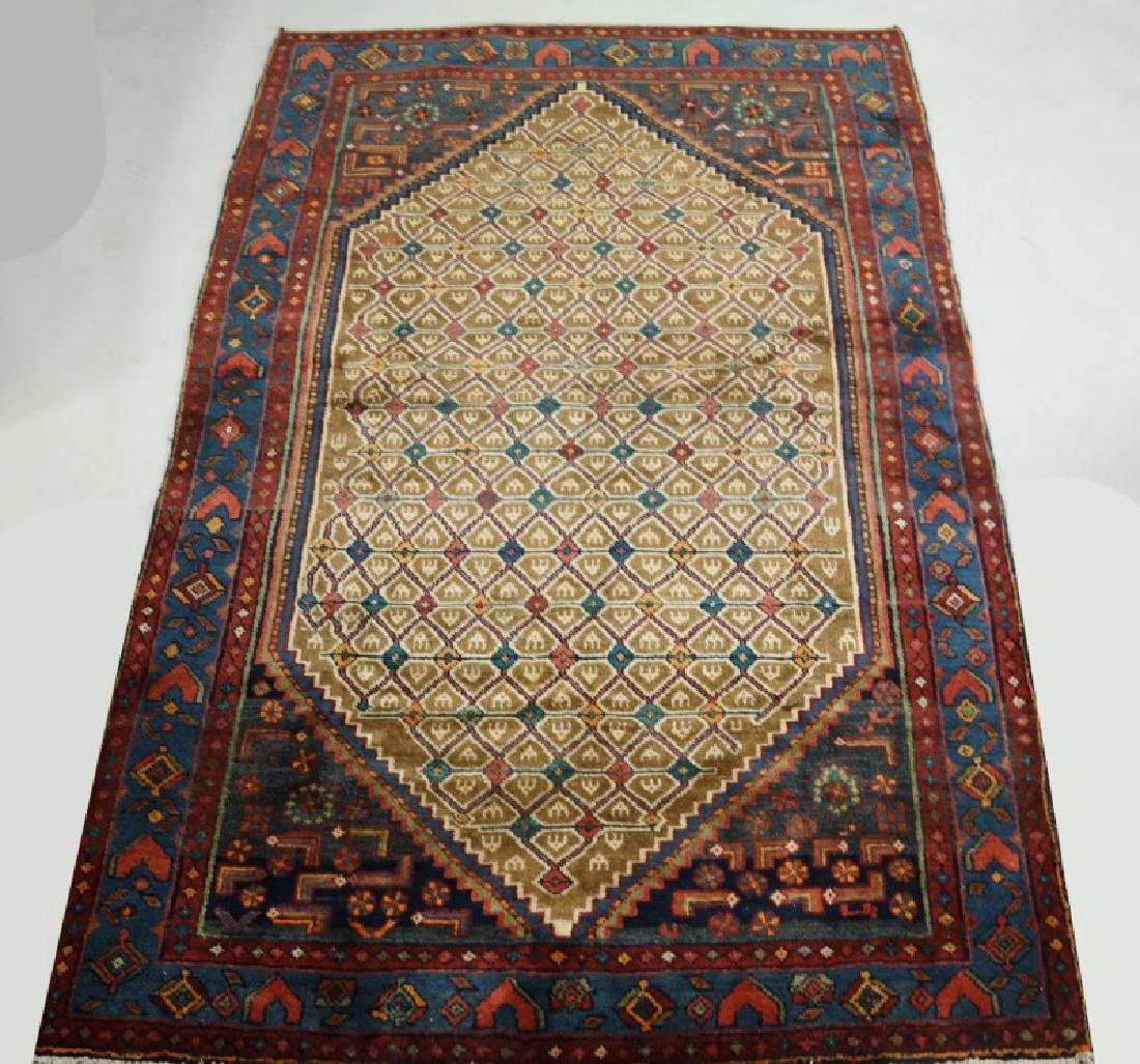 HAND KNOTTED PERSIAN JOZAN RUG (1 of 4)