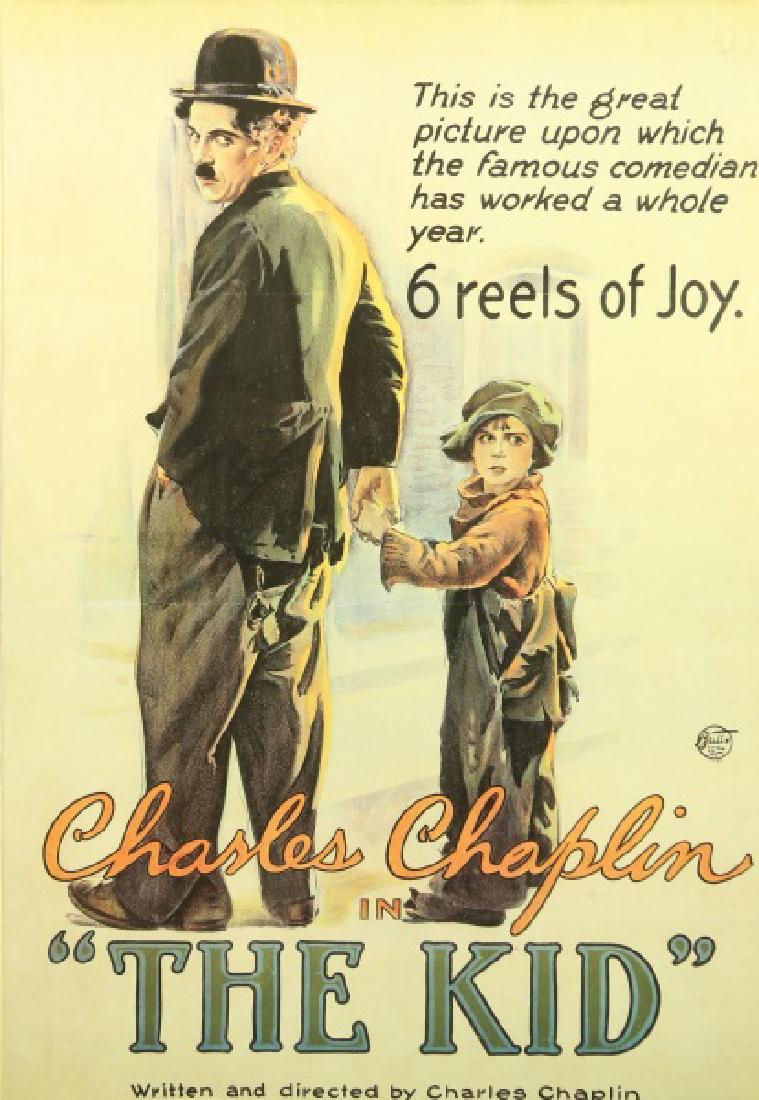 CHARLIE CHAPLIN "THE KID" MOVIE POSTER