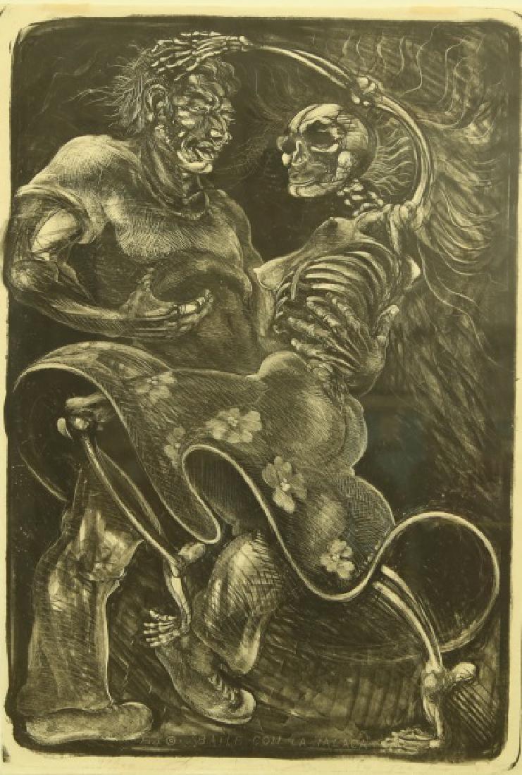 LUIS JIMENEZ "BAILE CON LA TALACA " #97/100, 1984 (1 of 4)