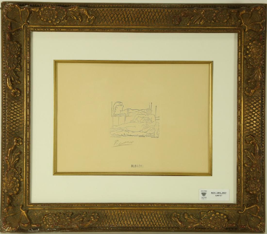 PICASSO "ESCULTOR Y ESULTURA" COPPER ENGRAVING (1 of 8)