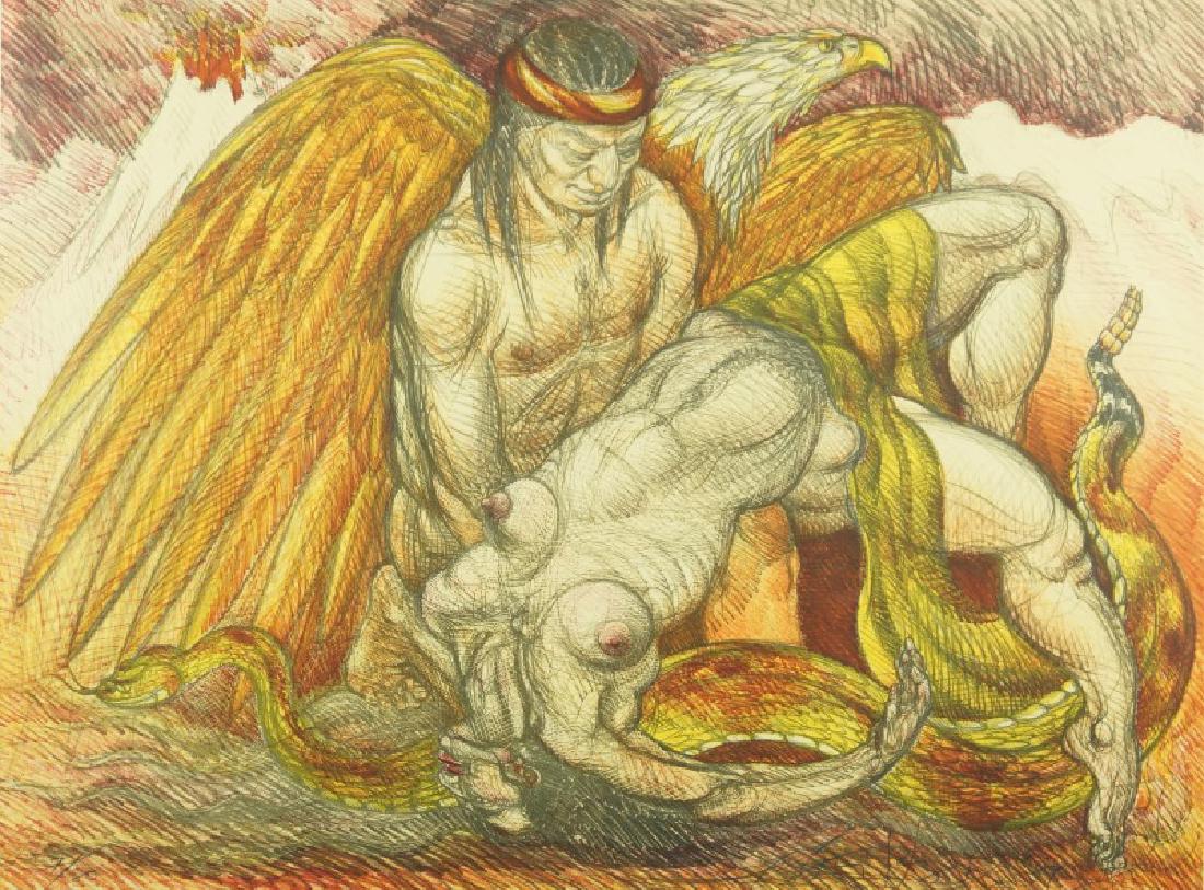 LUIS JIMENEZ "SOUTHWEST PIETA" EDITION #7/80 (1 of 2)