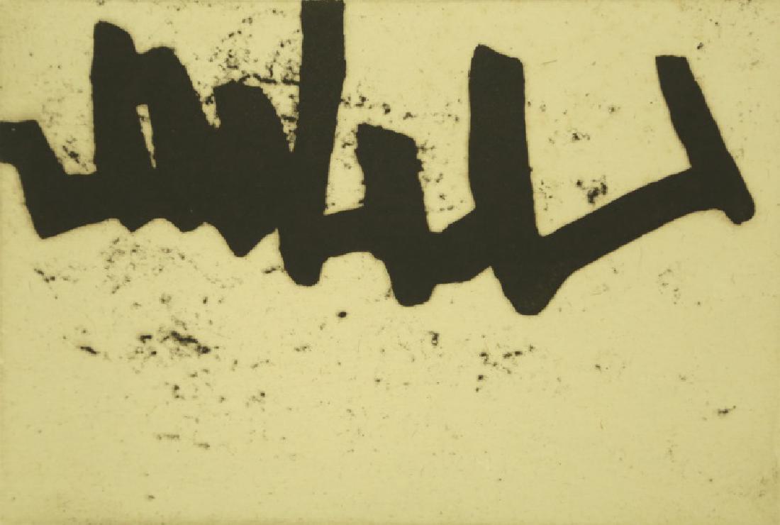 EDUARDO CHILLIDA PENCIL SIGNED/ NUMBERED PRINT (1 of 4)