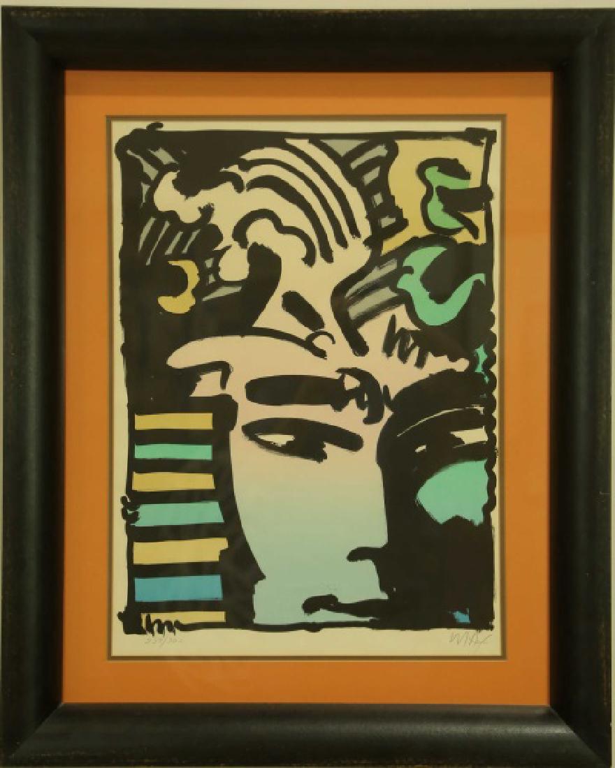 PETER MAX SERIGRAPH, EDITION NUMBER 237/300 (1 of 3)