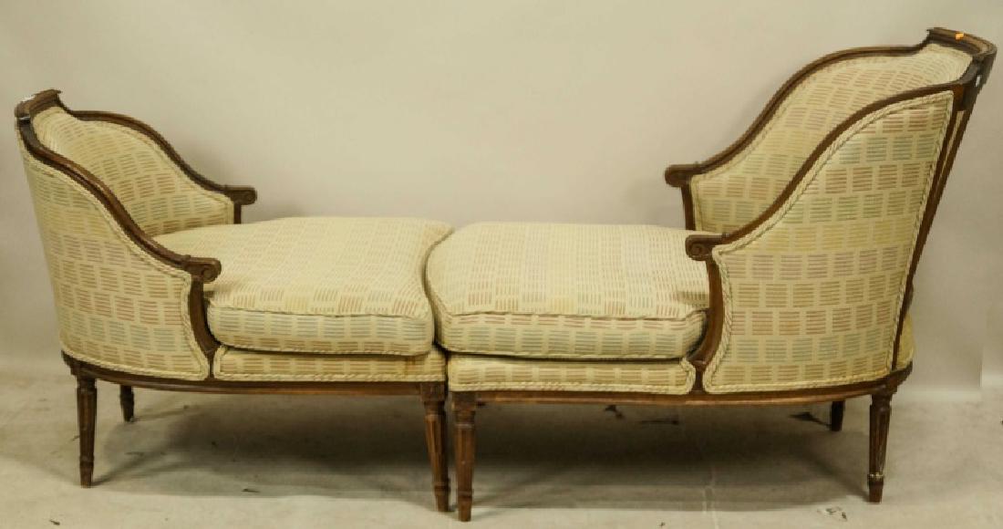 19th CENTURY FRENCH TWO-PIECE CHAISE (1 of 3)