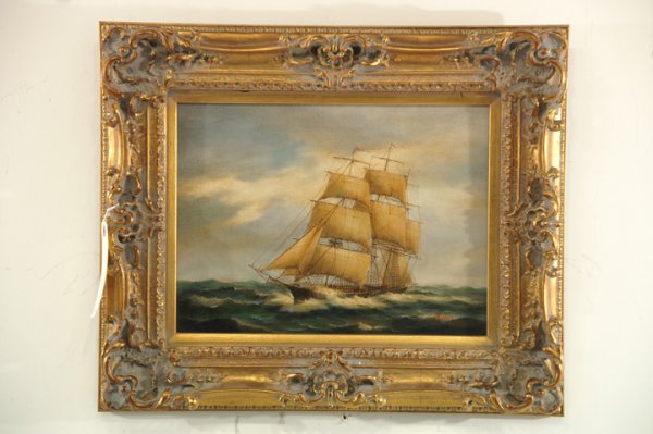 Sailing Ship at sea