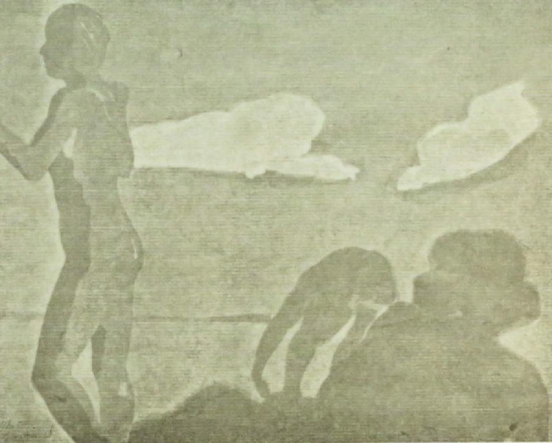 ERIC FISCHL "UNTITLED BEACH SCENE" SIGNED & NUMBER (1 of 3)