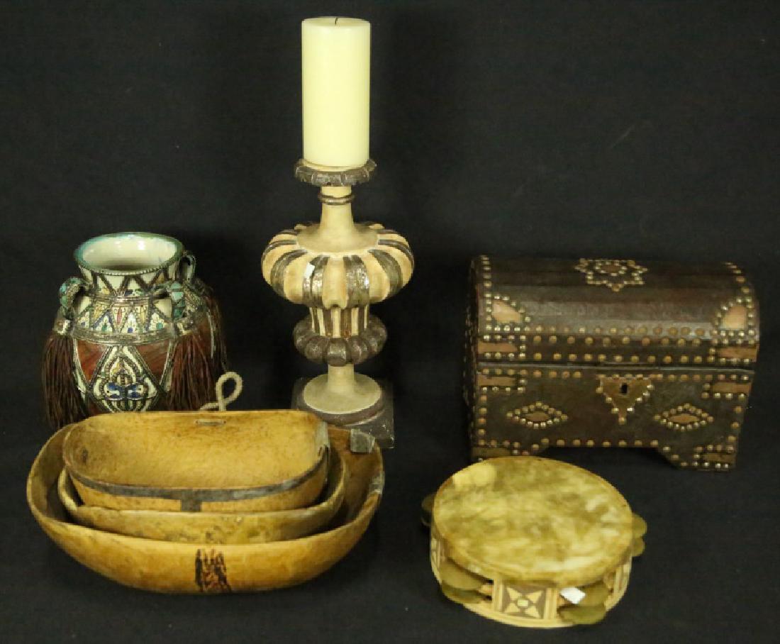 MIXED LOT OF SEVEN DECORATIVE PIECES (1 of 1)