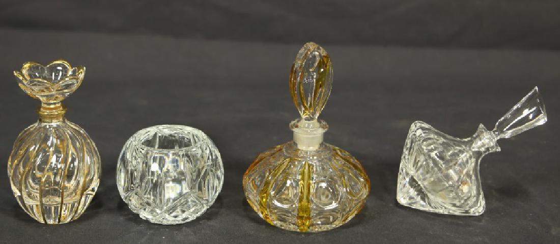 MIXED LOT OF FOUR ART GLASS PIECES (1 of 1)