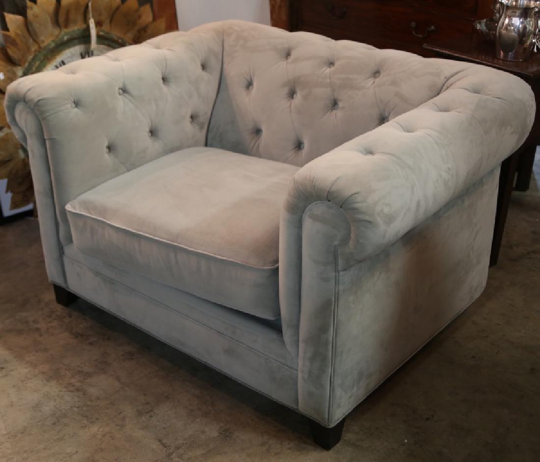 PAIR OF MARTHA STEWART COLLECTION CLUB CHAIRS (1 of 2)