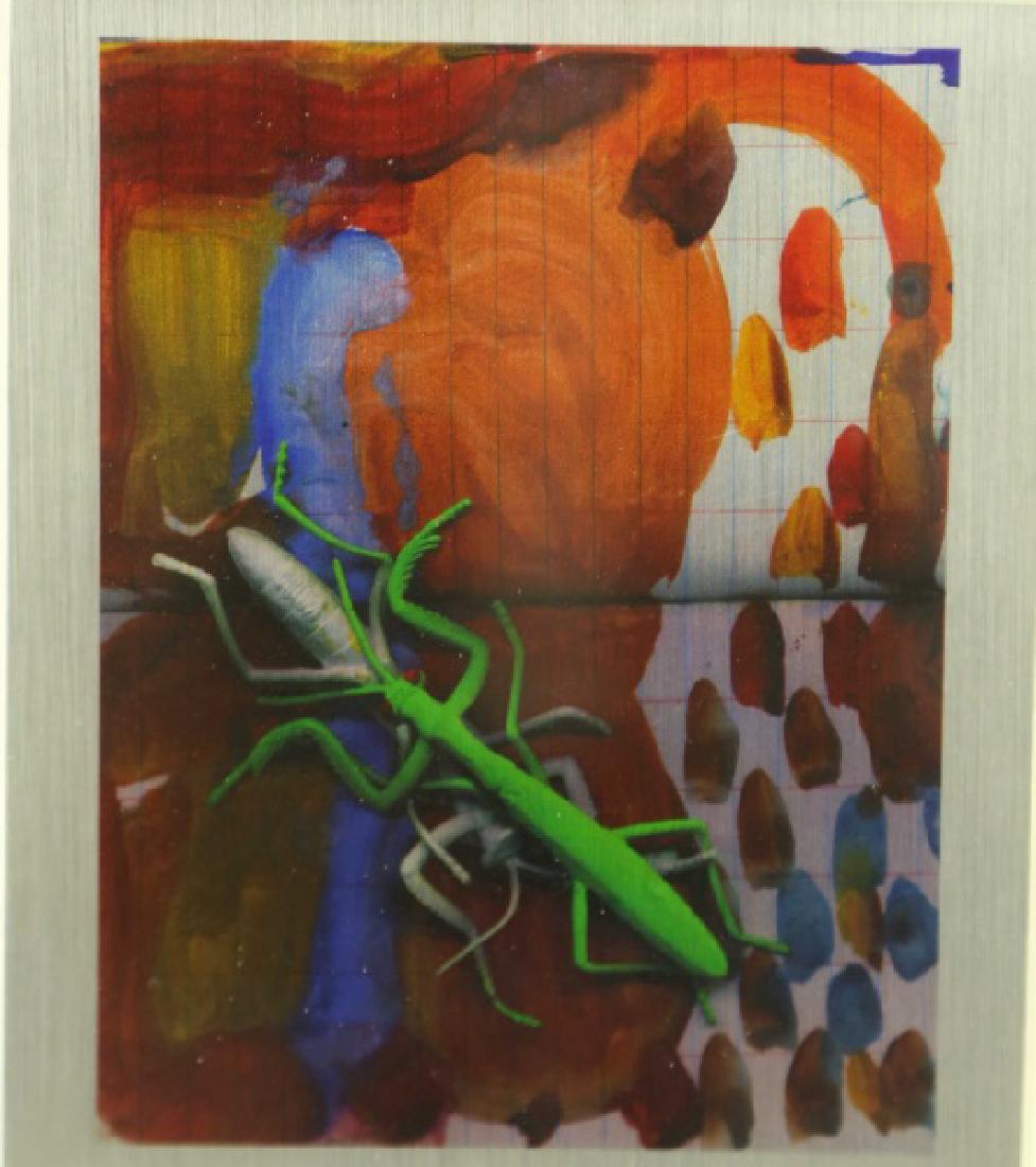 RICHARD "DICK" WRAY SILKSCREEN ON METAL (1 of 2)