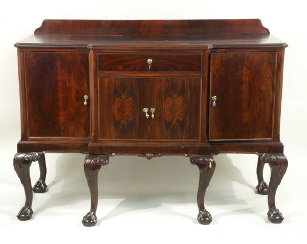 Ball and claw mahogany sideboard circa 1920