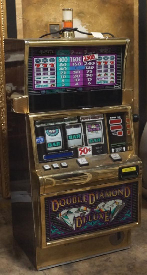 DOUBLE DIAMOND DELUXE SLOT MACHINE