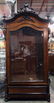 VICTORIAN WALNUT DISPLAY CABINET