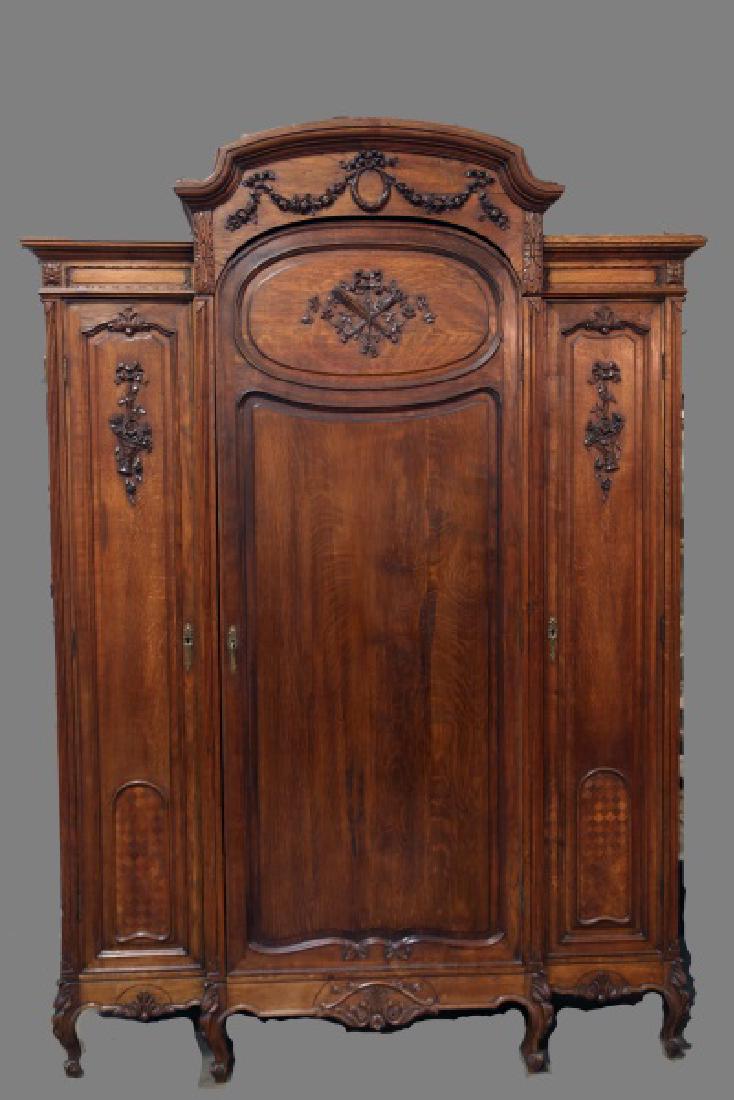 LARGE FRENCH ARMOIRE (1 of 3)