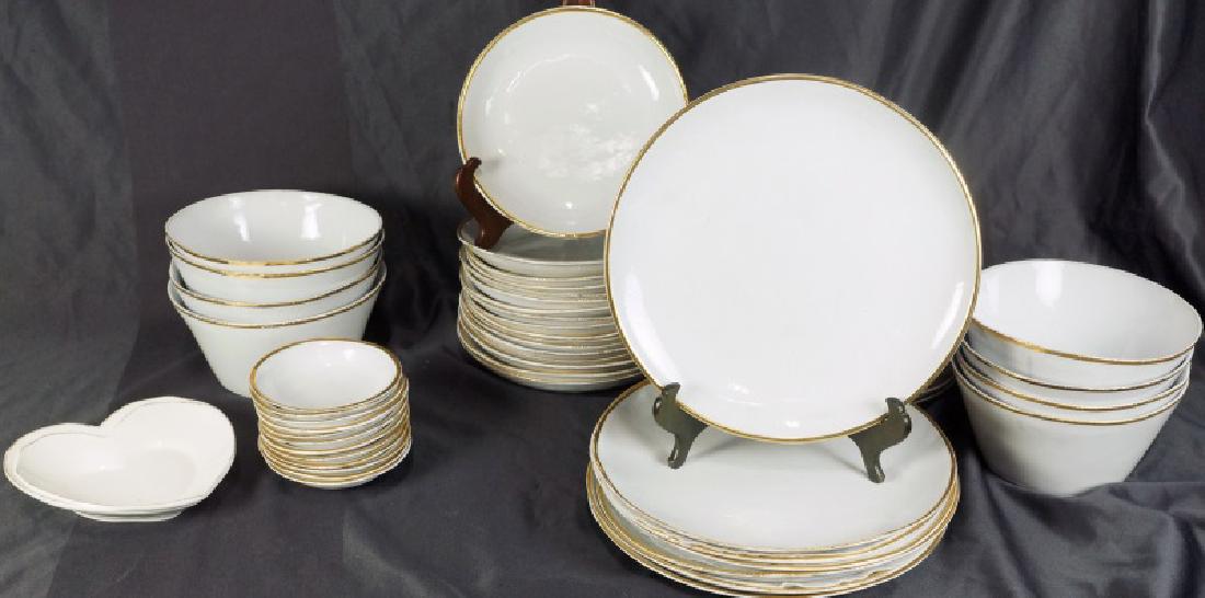 38-PIECE SET OF ASTIER DE VILLATTE DINNERWARE (1 of 1)