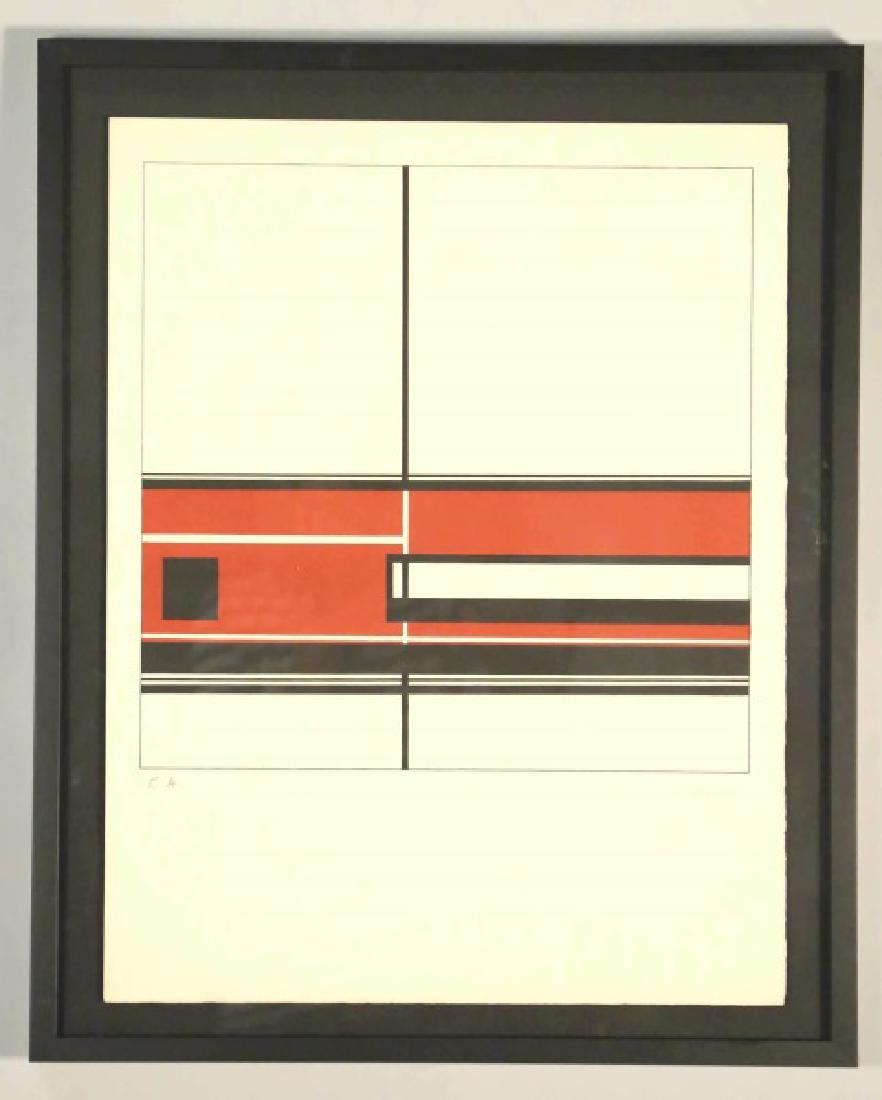 JEAN GORIN (1899-1981) "GEOMETRIC" SCREENPRINT EA (1 of 4)
