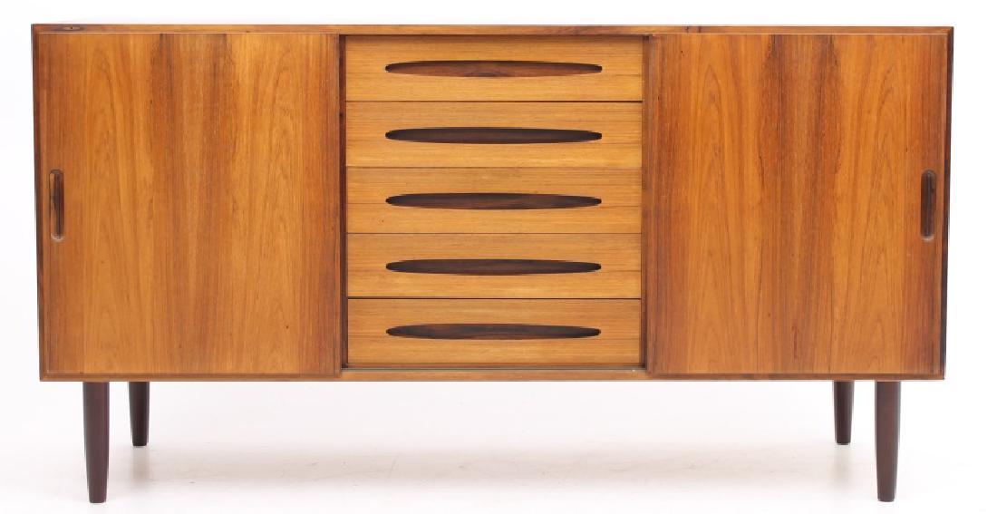 LYBY MOBLER DANISH ROSEWOOD SIDEBOARD, CIRCA  1970's (1 of 6)