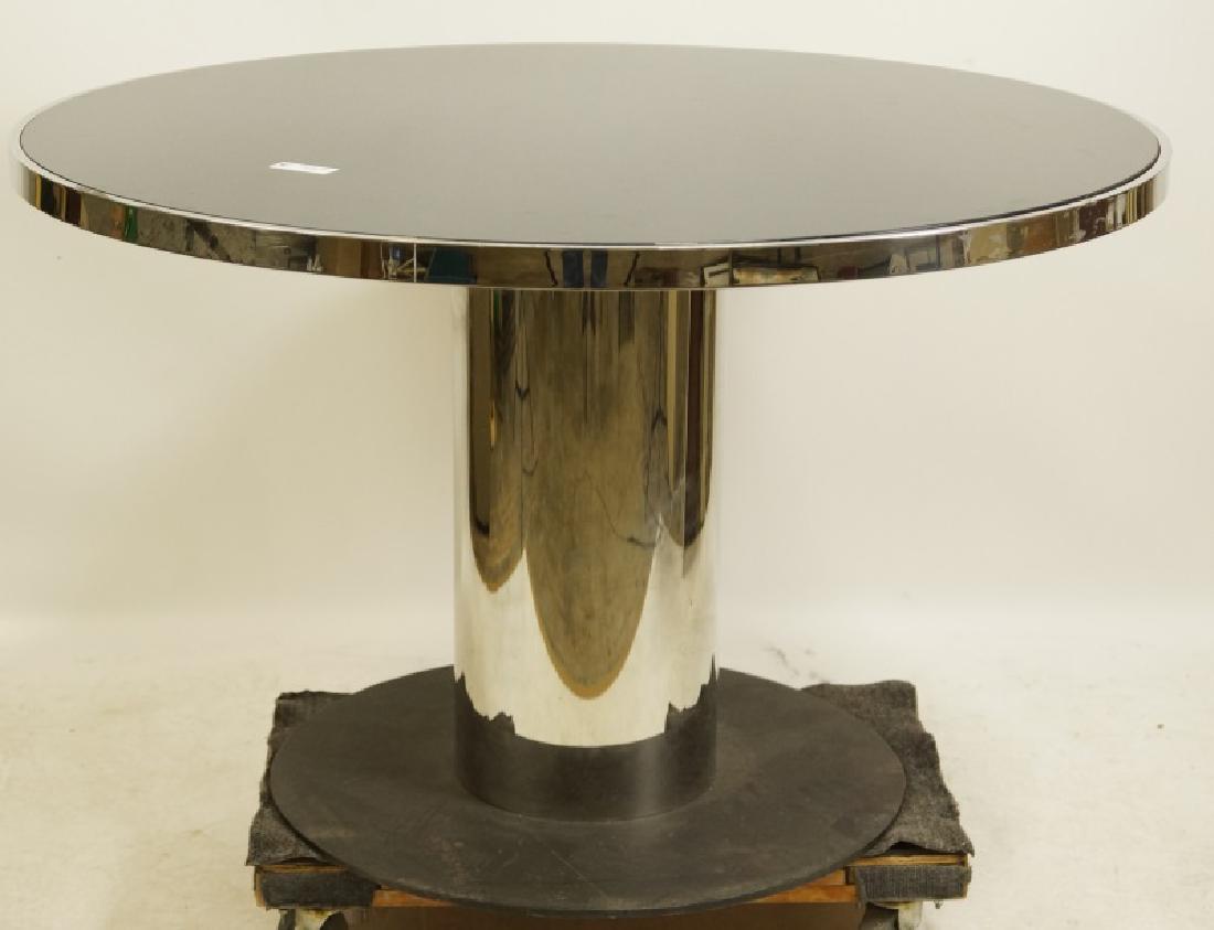 CONTEMPORARY ROUND CENTER TABLE (1 of 2)