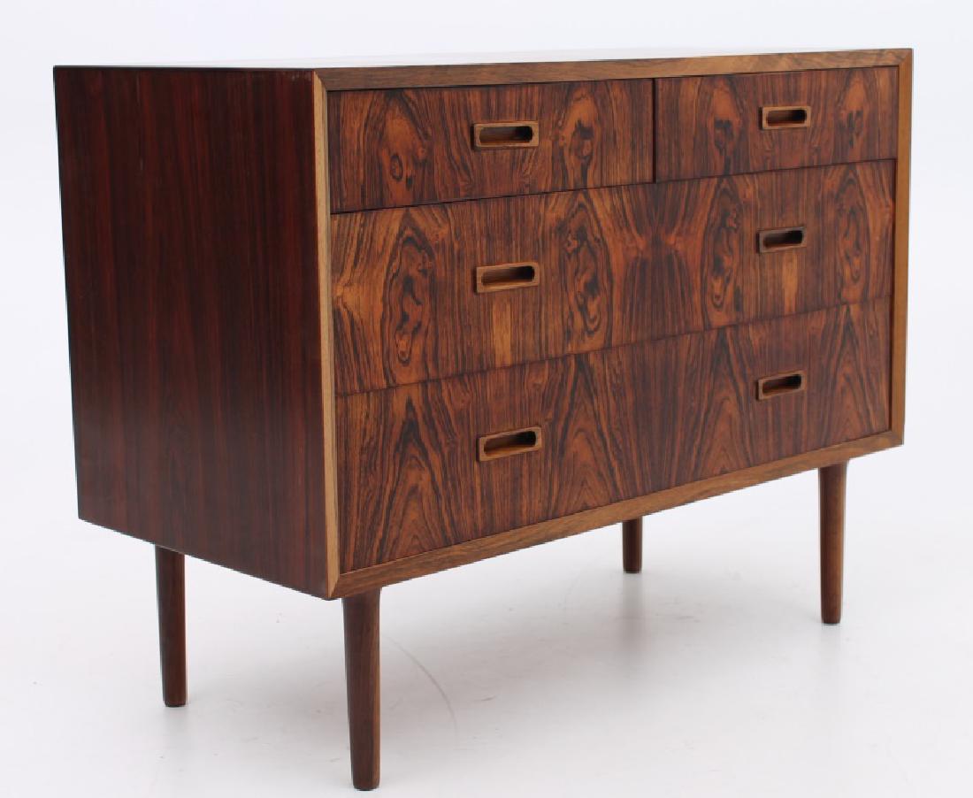 LYBY MOBEL ROSEWOOD CHEST OF DRAWERS, C. 1965-1970 (1 of 3)