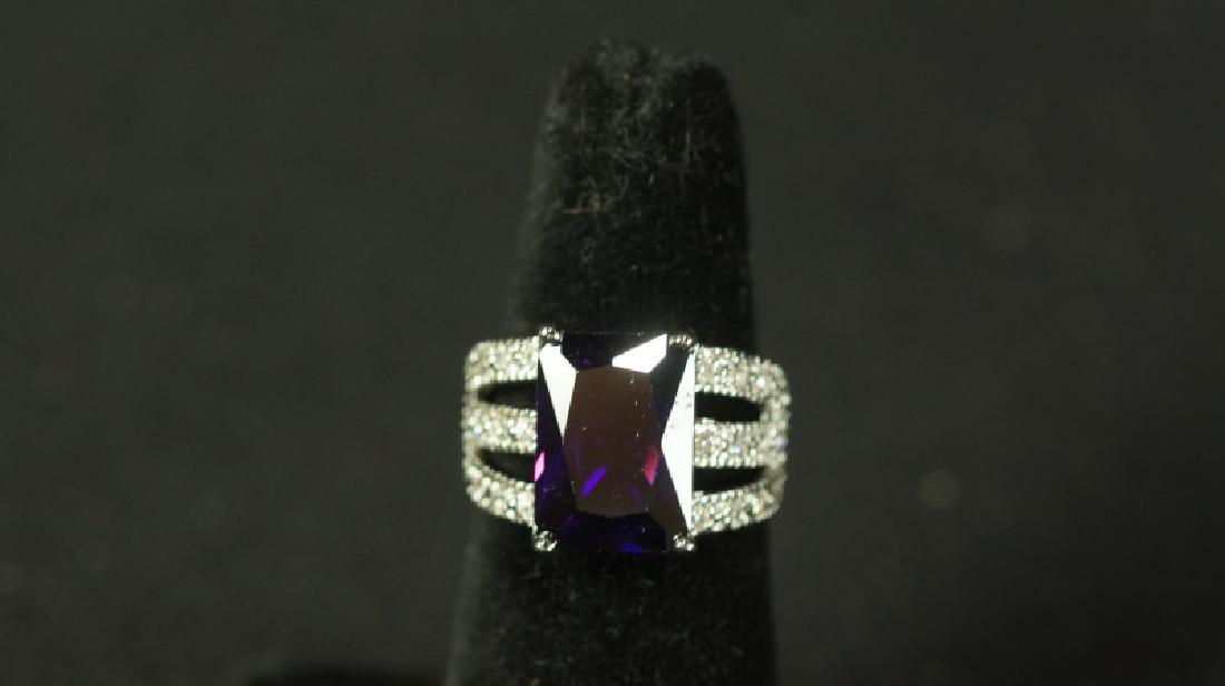 (59) 4.0 Ct. AMETHYST DINNER RING (1 of 2)