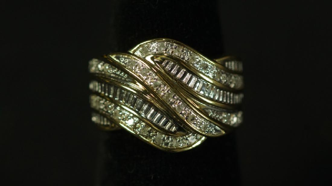 (76) LARGE DIAMOND DINNER RING (1 of 2)