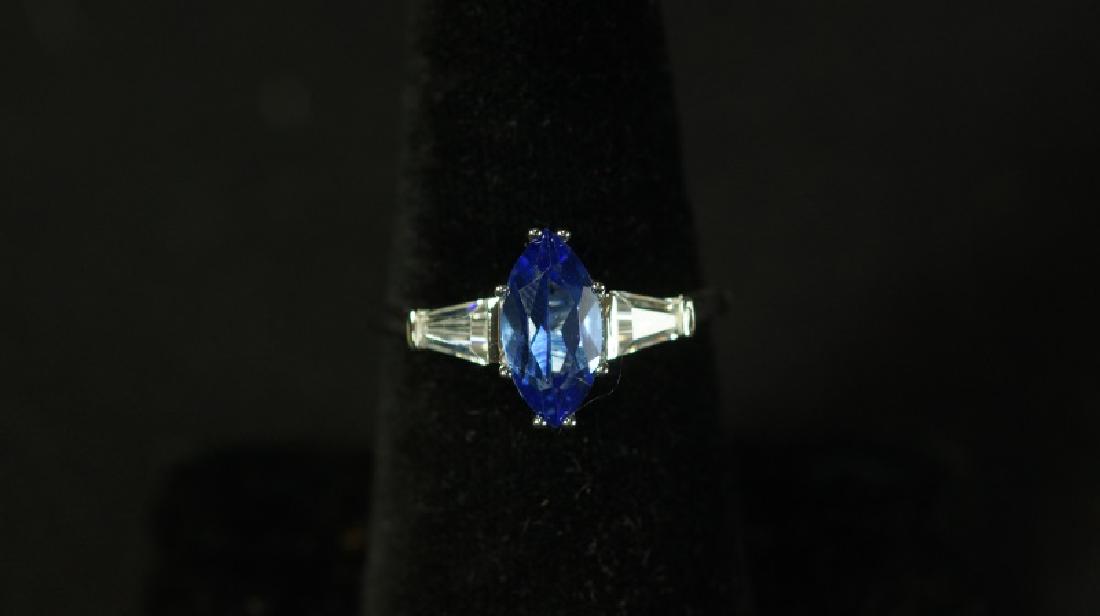 (84) MARQUE TANZANITE ESTATE RING (1 of 2)
