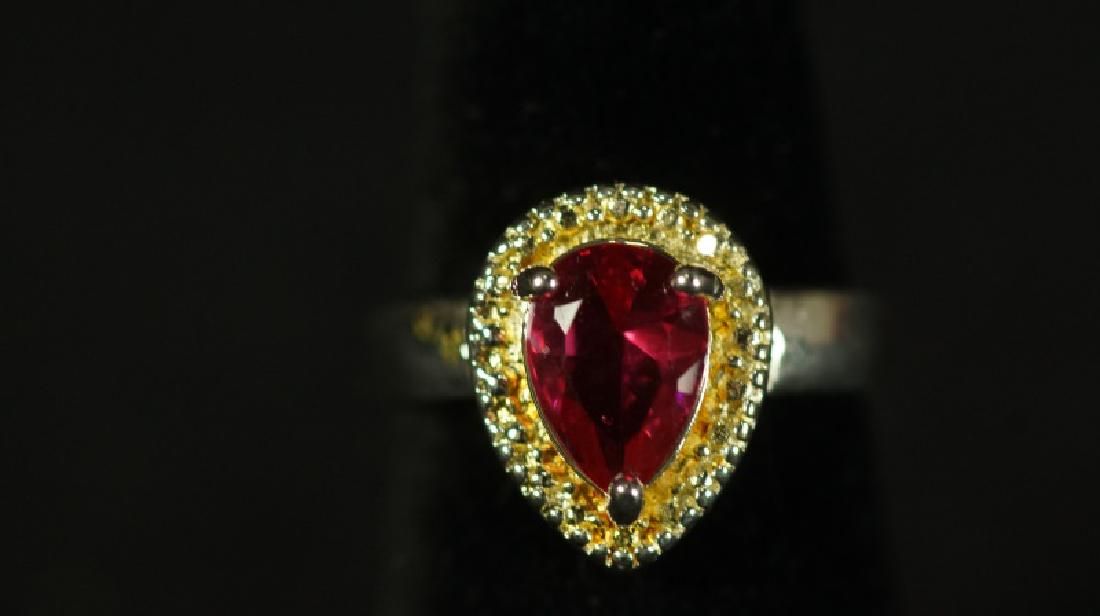 (104) 2.28 Ct. RUBY ESTATE RING (1 of 2)