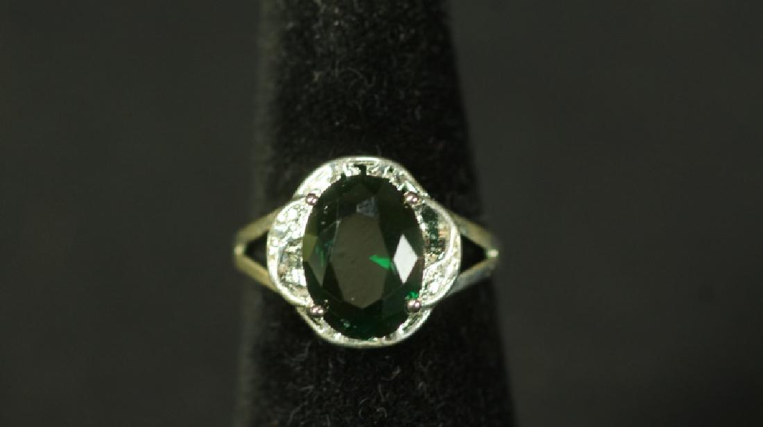 (197) EMERALD ESTATE RING (1 of 2)