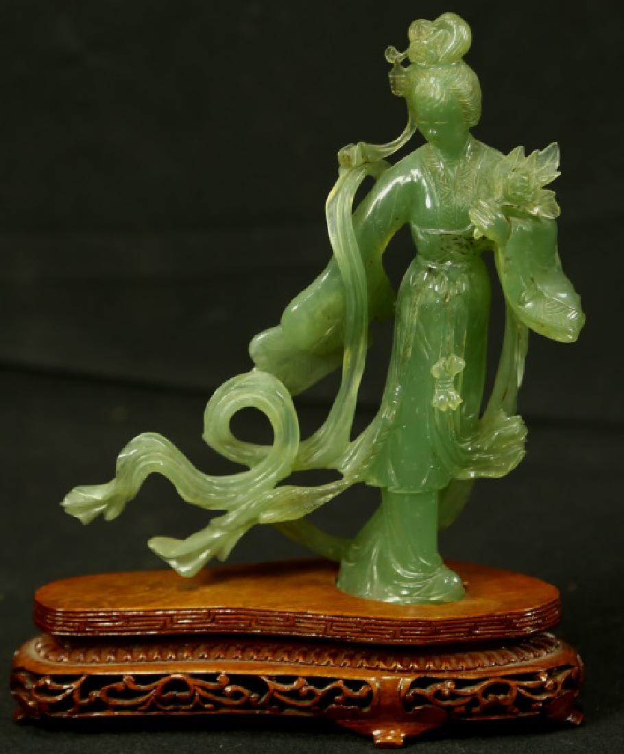 CARVED JADE CHINESE SCULPTURE