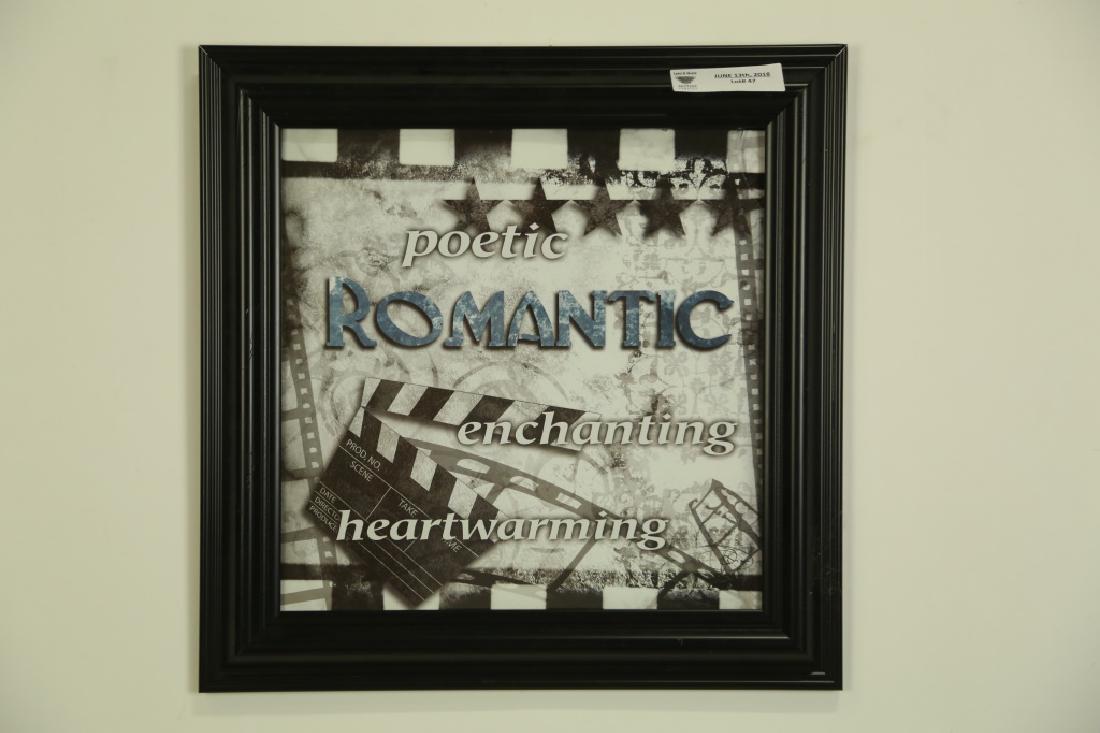 POETIC ROMANTIC ENCHANTING HEARTWARMING: POETIC ROMANTIC ENCHANTING HEARTWARMING PRINT Height: 16 in. by Width: 16 in.