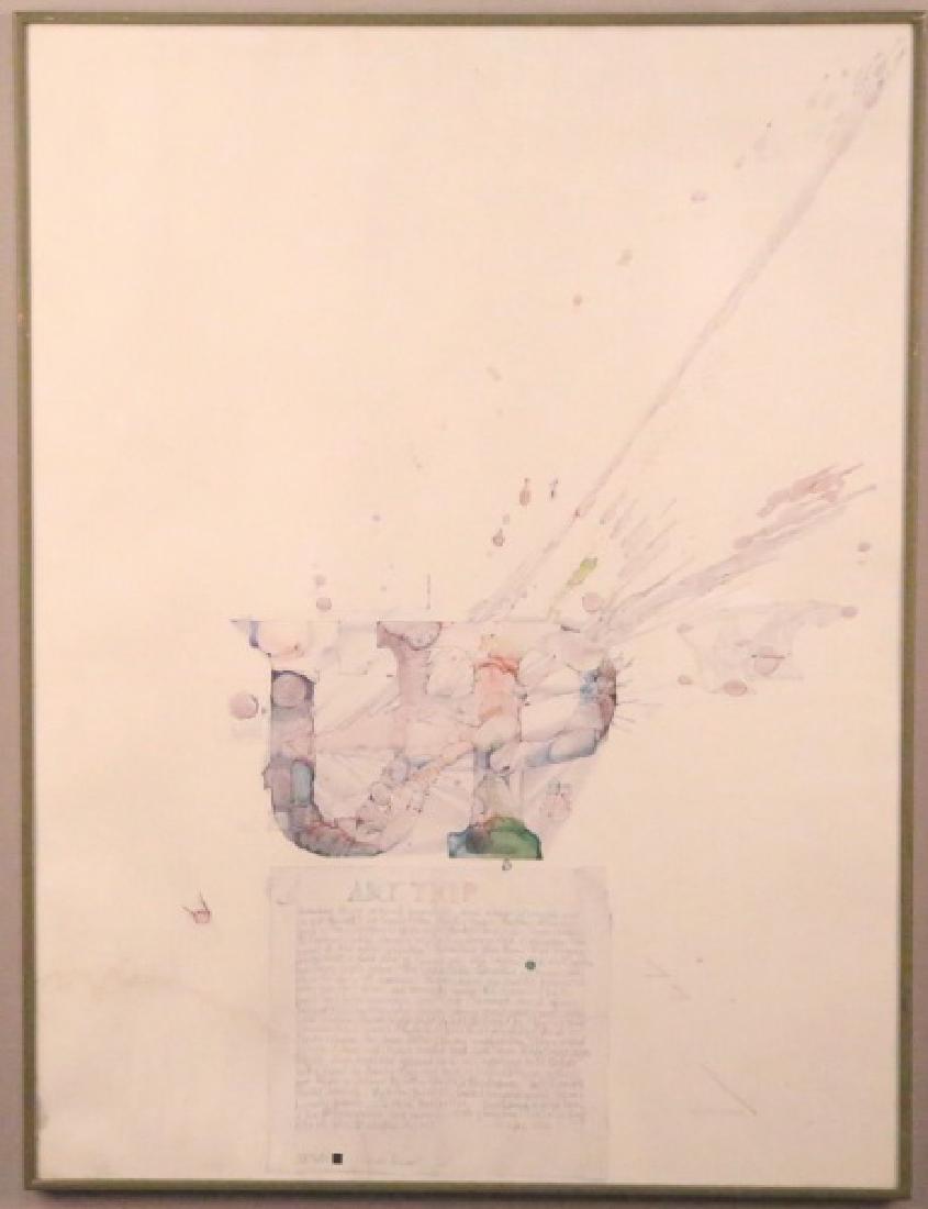JACK BOYNTON "UP" POSTER: JACK BOYNTON "UP" POSTER. Height: 29 in. by Width: 22 in.