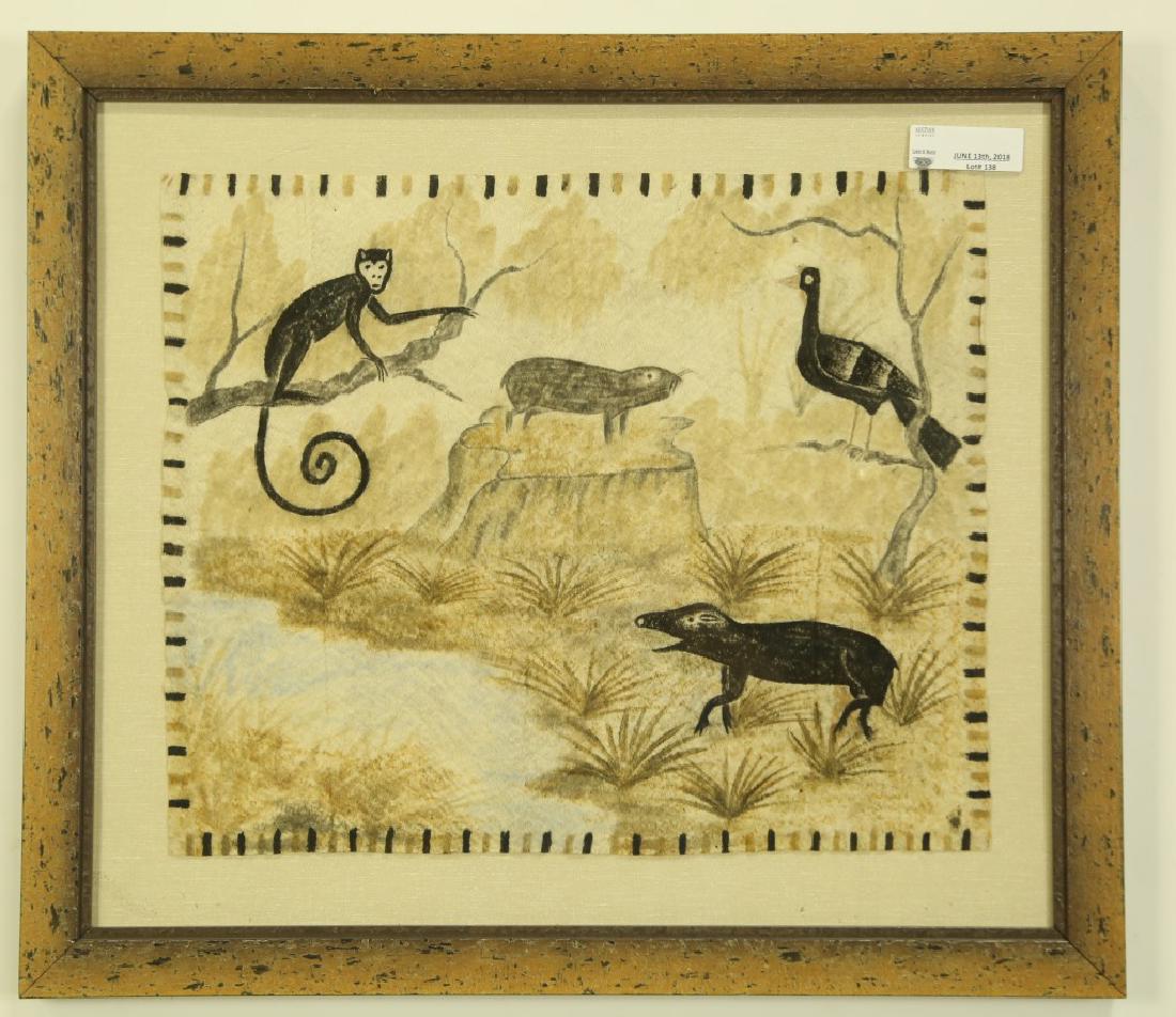 JUNGLE PRINT: JUNGLE PRINT Height: 22 in. by Width: 25.5 in.