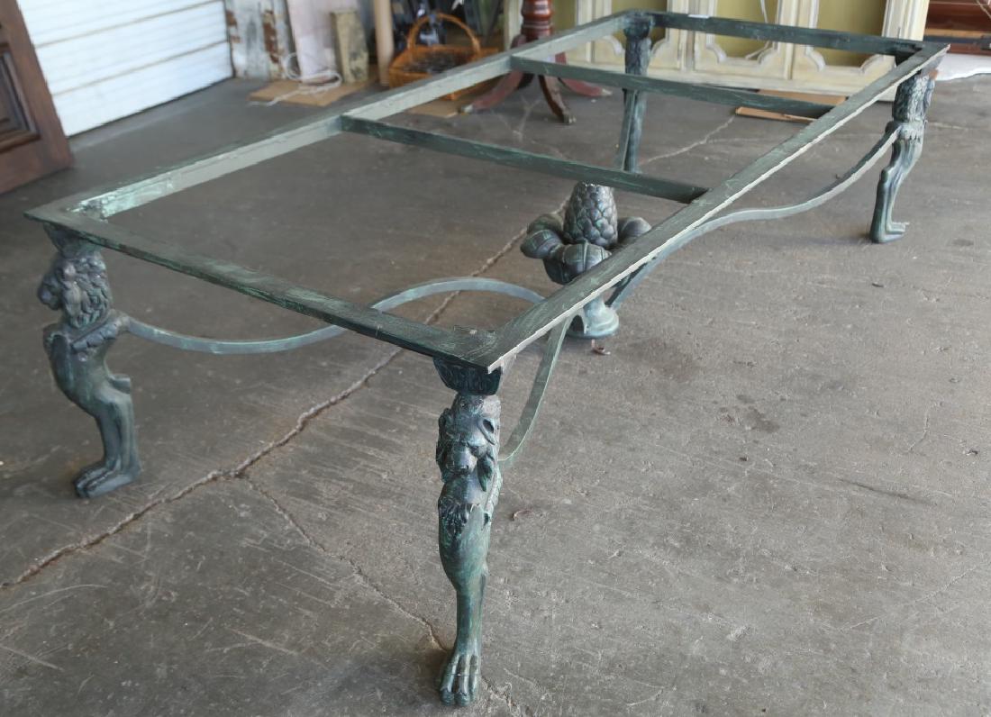 VINTAGE BRONZE COFFEE TABLE BASE (1 of 2)