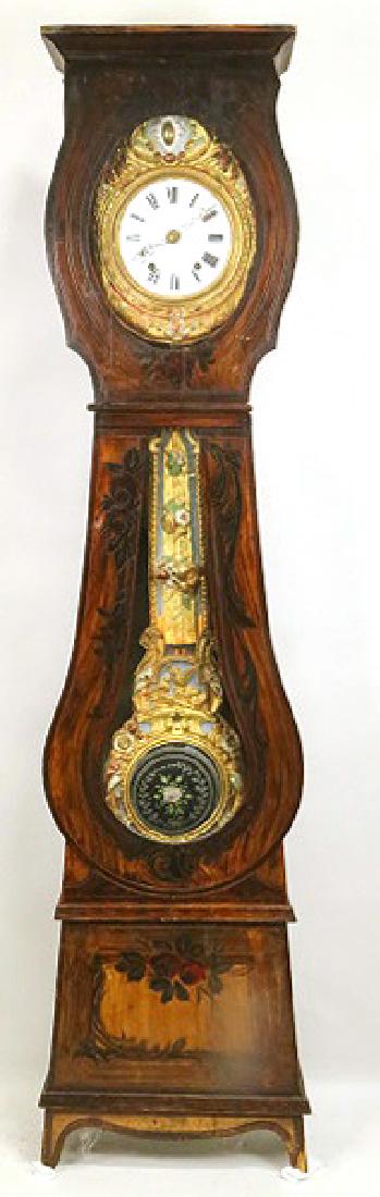 ANTIQUE FRENCH GRANDFATHER CLOCK (1 of 6)
