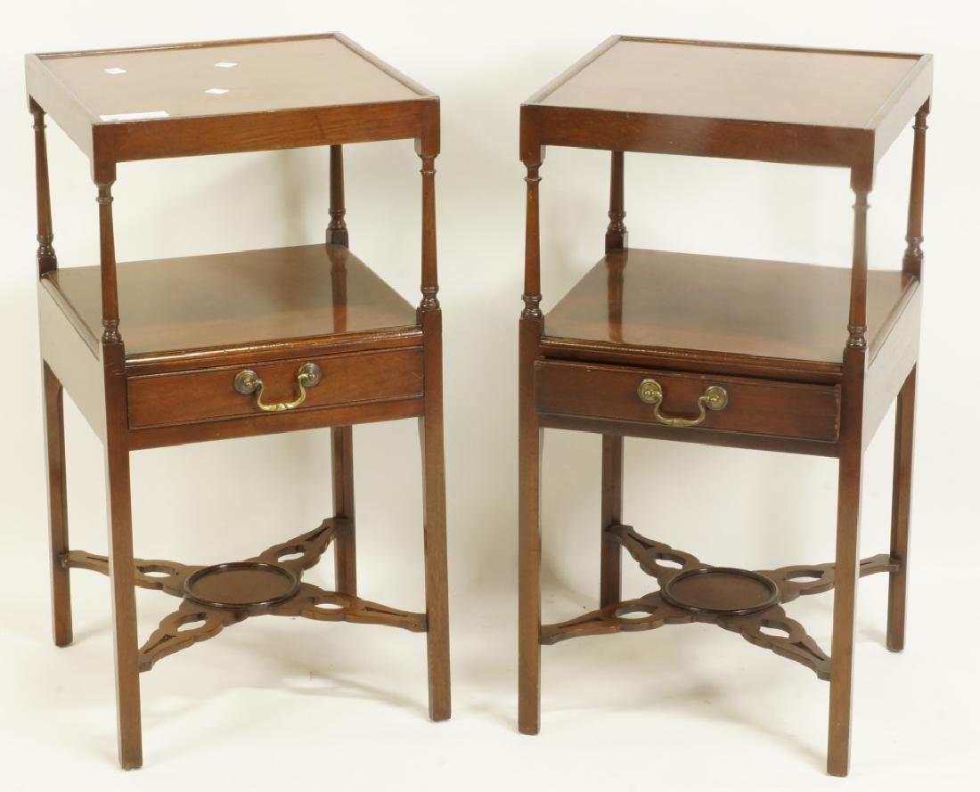 PAIR OF VINTAGE MAHOGANY NIGHTSTANDS (1 of 1)