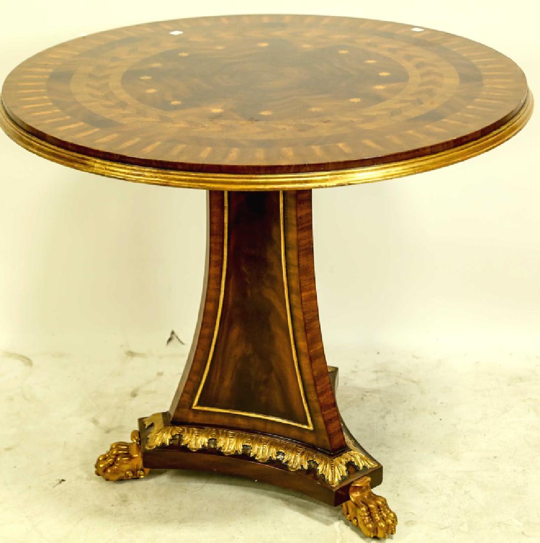 MAITLAND-SMITH NEOCLASSICAL STYLE CENTER TABLE (1 of 3)