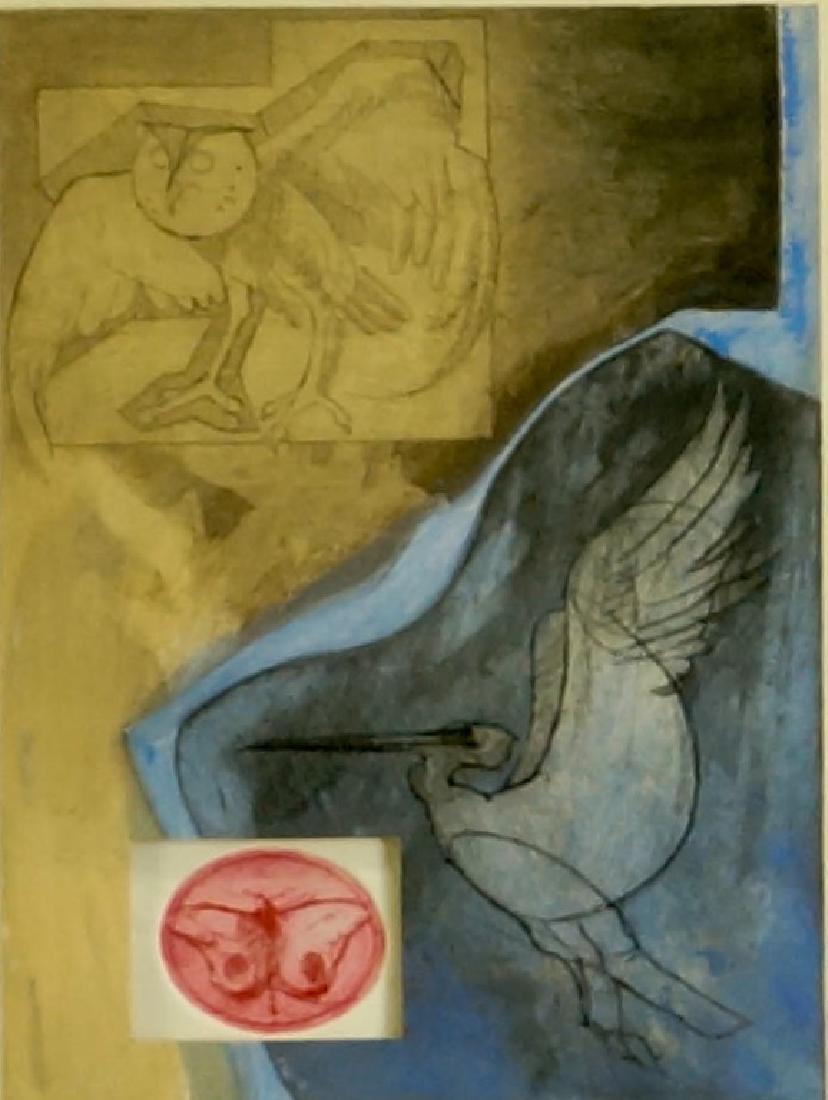 BOB FOWLER "ABSTRACT" LITHOGRAPH #3/75 (1 of 3)