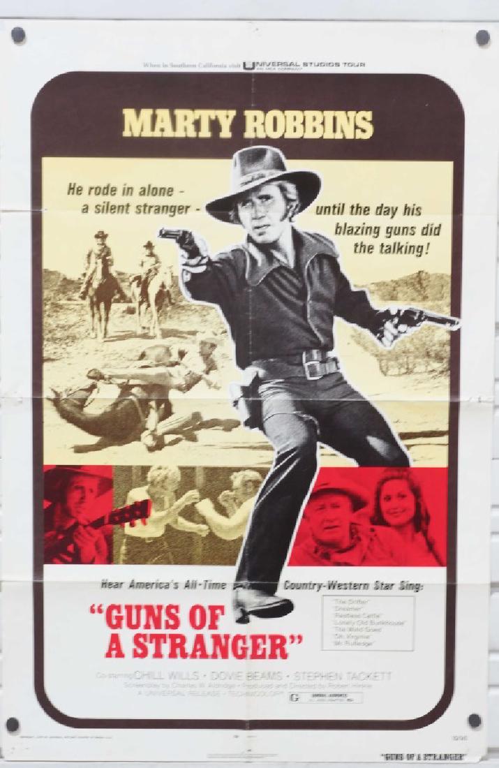 GUNS OF A STRANGER: GUNS OF A STRANGER Height: 41 in. by Width: 27