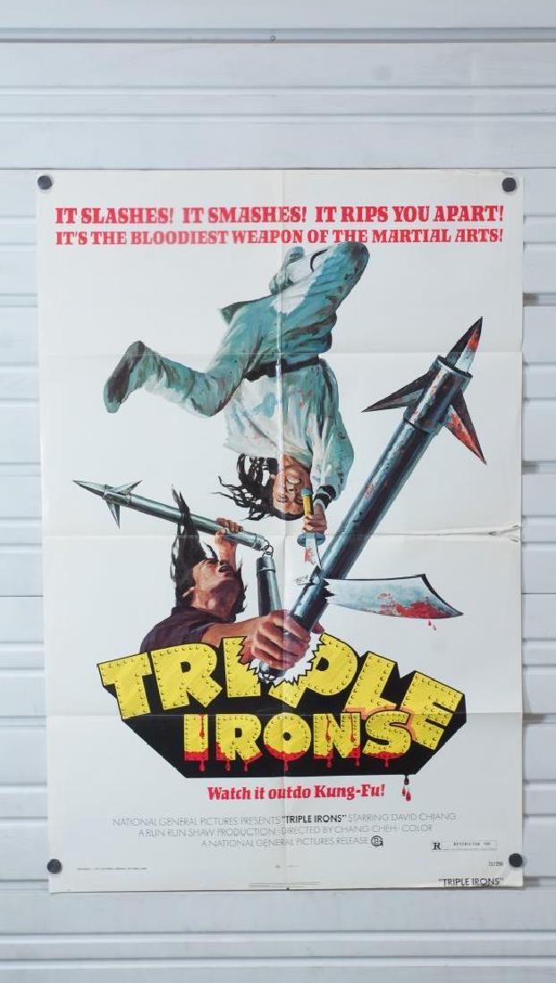 TRIPLE IRONS: TRIPLE IRONS Height: 41 in. by Width: 27