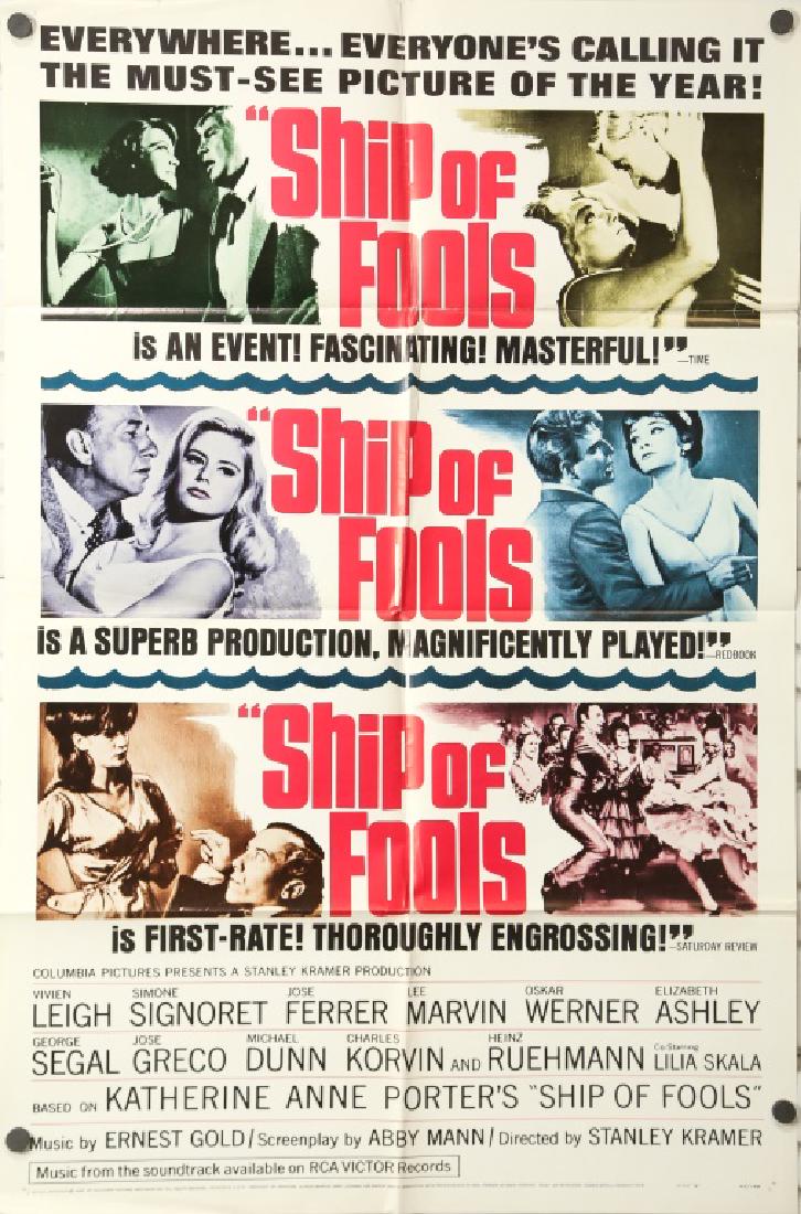 SHIP OF FOOLS (65/188) "1965": SHIP OF FOOLS (65/188) "1965" Height: 41 in. by Width: 27