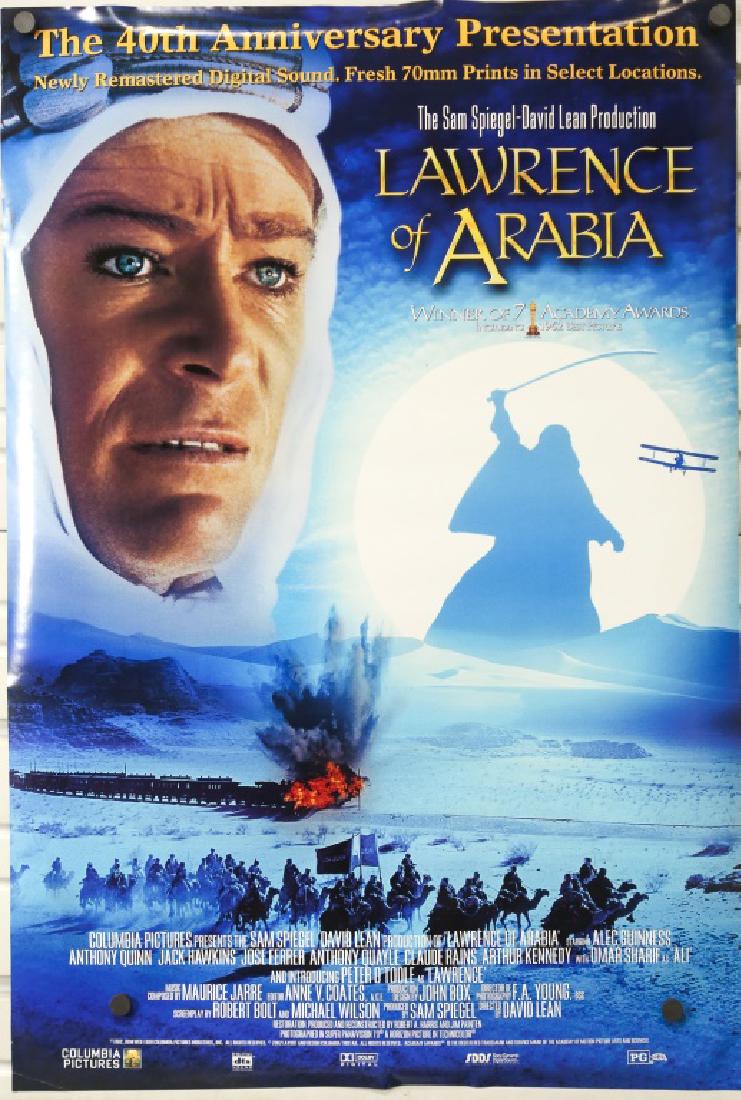 LAWRENCE OF ARABIA: LAWRENCE OF ARABIA (DOUBLE SIDED) Height: 41 in. by Width: 27