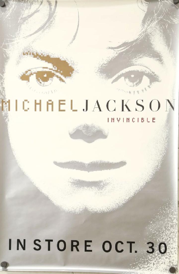 MICHAEL JACKSON: MICHAEL JACKSON INVINCIBLE Height: 41 in. by Width: 27