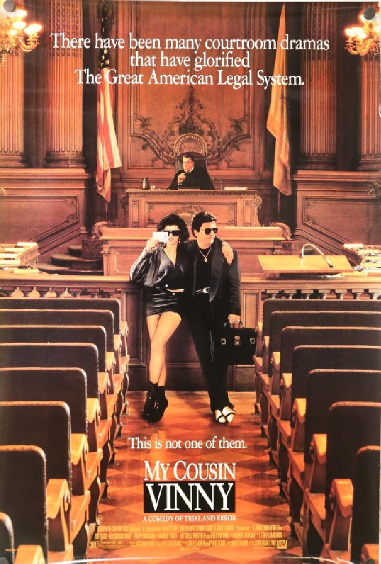 MY COUSIN VINNY: MY COUSIN VINNY Height: 41 in. by Width: 27