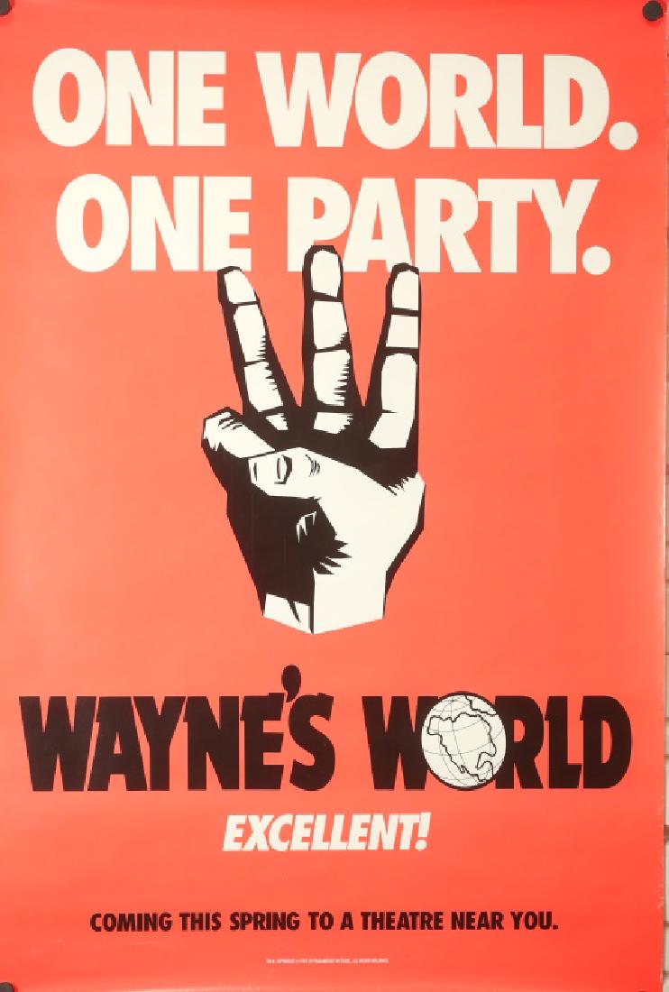 WAYNES WORLD: WAYNES WORLD Height: 41 in. by Width: 27