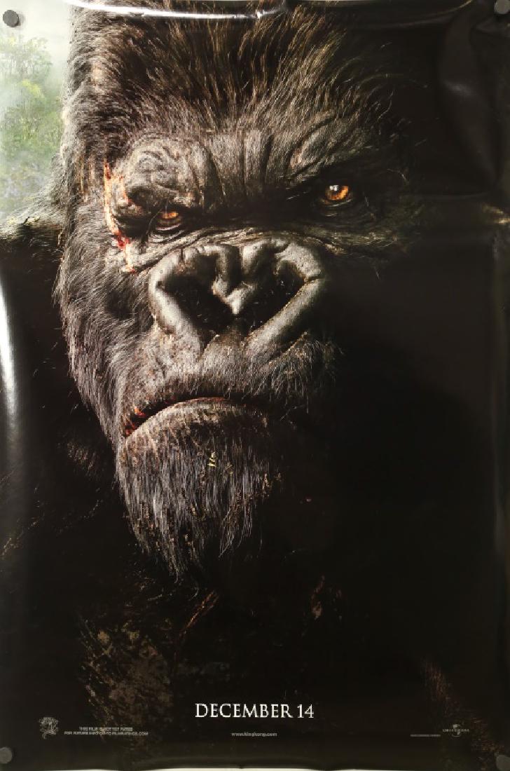 KING KONG: KING KONG (DOUBLE SIDED) Height: 41 in. by Width: 27