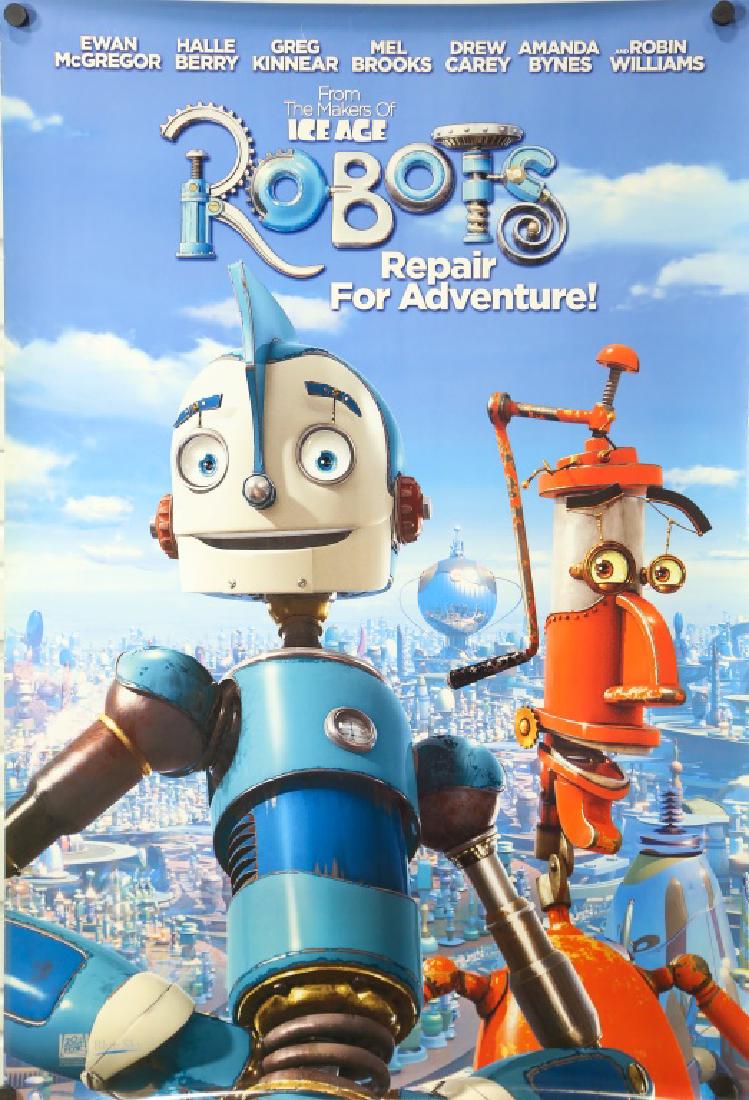 ROBOTS: ROBOTS (DOUBLE SIDED) Height: 41 in. by Width: 27