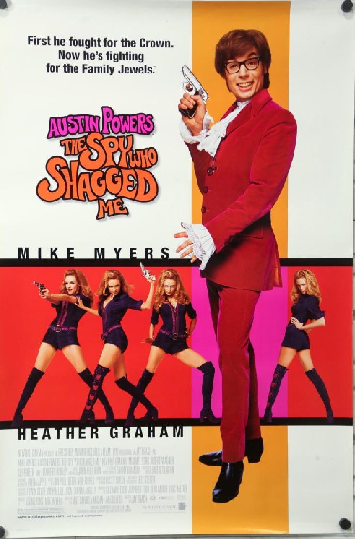 AUSTIN POWERS THE SPY WHO SHAGGED ME: AUSTIN POWERS THE SPY WHO SHAGGED ME Height: 41 in. by Width: 27