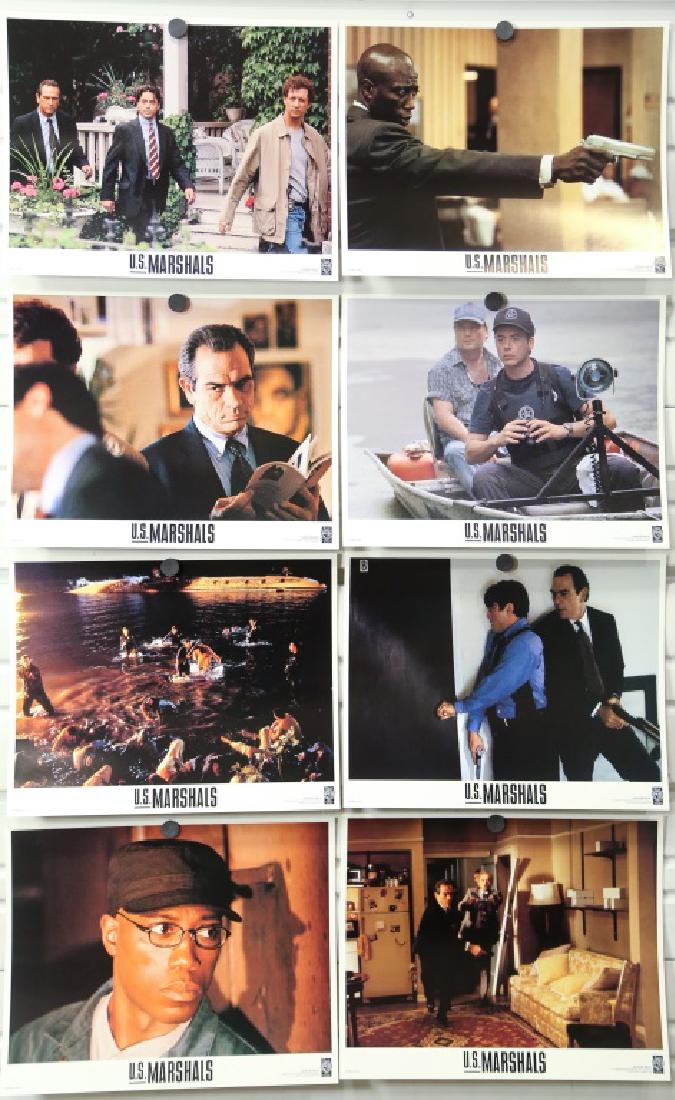 U.S. MARSHALLS. SET OF 8 LOBBY CARDS: U.S. MARSHALLS. SET OF 8 LOBBY CARDS Height: 11 in. by Width: 14