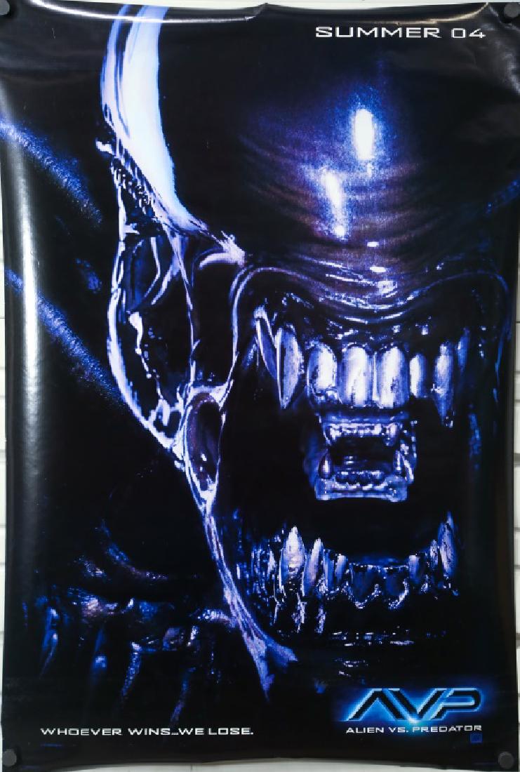 AVP ALIENS V. PREDATOR (DOUBLE SIDED): AVP ALIENS V. PREDATOR (DOUBLE SIDED) Height: 41 in. by Width: 27